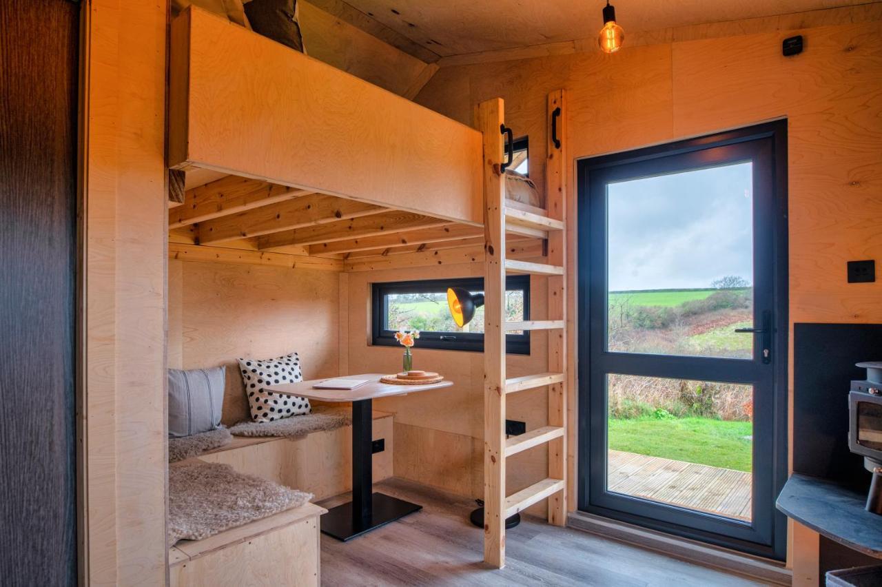 Luxury Glamping Cabin With Outdoor Bath On Cornish Flower Farm Τρούρο Εξωτερικό φωτογραφία