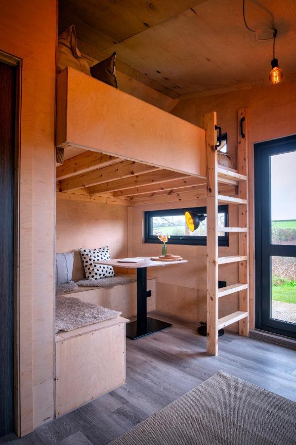 Luxury Glamping Cabin With Outdoor Bath On Cornish Flower Farm Τρούρο Εξωτερικό φωτογραφία